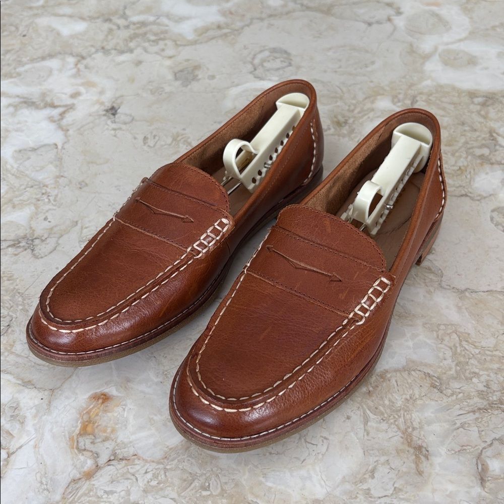 Sperry Seaport Classic Leather Penny Loafers - Picture 3 of 15